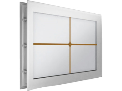 Окно акриловое 452 х 302, белое с раскладкой «крест»|+4095 руб.